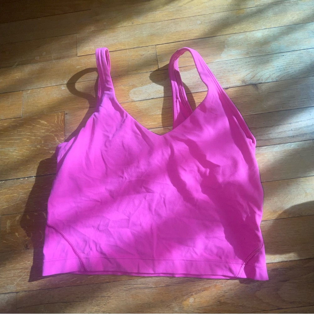 lululemon align tank sonic pink